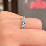5 Stone Double Floating Diamond Ring Rings Princess Bride Diamonds 