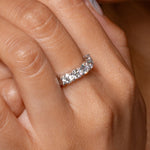 5 Stone Double Floating Diamond Ring Rings Princess Bride Diamonds 