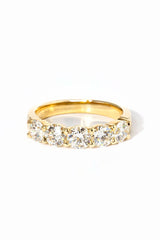 5 Stone Double Floating Diamond Ring