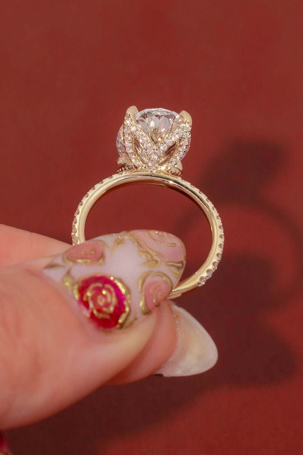 5.00ct D - VS1 Oval Lab Diamond Samantha - PBD Engagement Rings