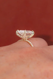 5.00ct D - VS1 Oval Lab Diamond Samantha - PBD Engagement Rings