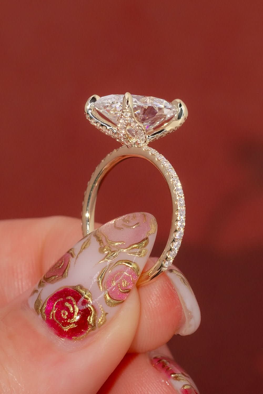 5.00ct D - VS1 Oval Lab Diamond Samantha - PBD Engagement Rings