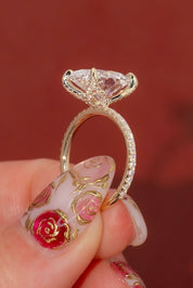 5.00ct D - VS1 Oval Lab Diamond Samantha - PBD Engagement Rings