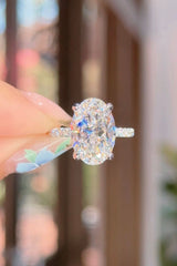 5.01ct D-VS1 Oval Lab Diamond Stephanie