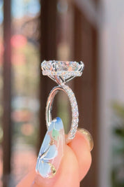 5.01ct D - VS1 Oval Lab Diamond Stephanie - PBD Engagement Rings