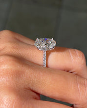 5.01ct E - VS1 Oval Lab Diamond Isabela - PBD Engagement Rings