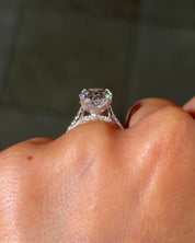5.01ct E - VS1 Oval Lab Diamond Isabela - PBD Engagement Rings