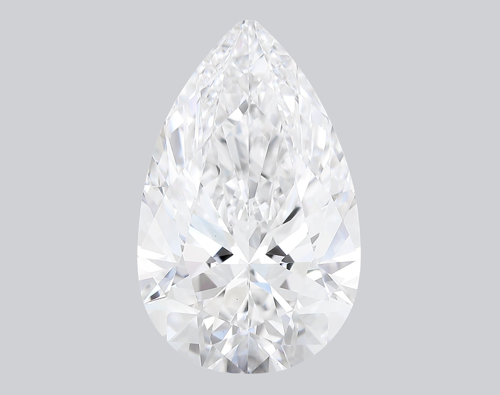 5.02 Carat D - VS1 Pear Lab Grown Diamond - IGI (125117) - PBD Loose Diamond
