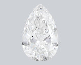 5.02 Carat F-VVS2 Pear Lab Grown Diamond - IGI (#121786)