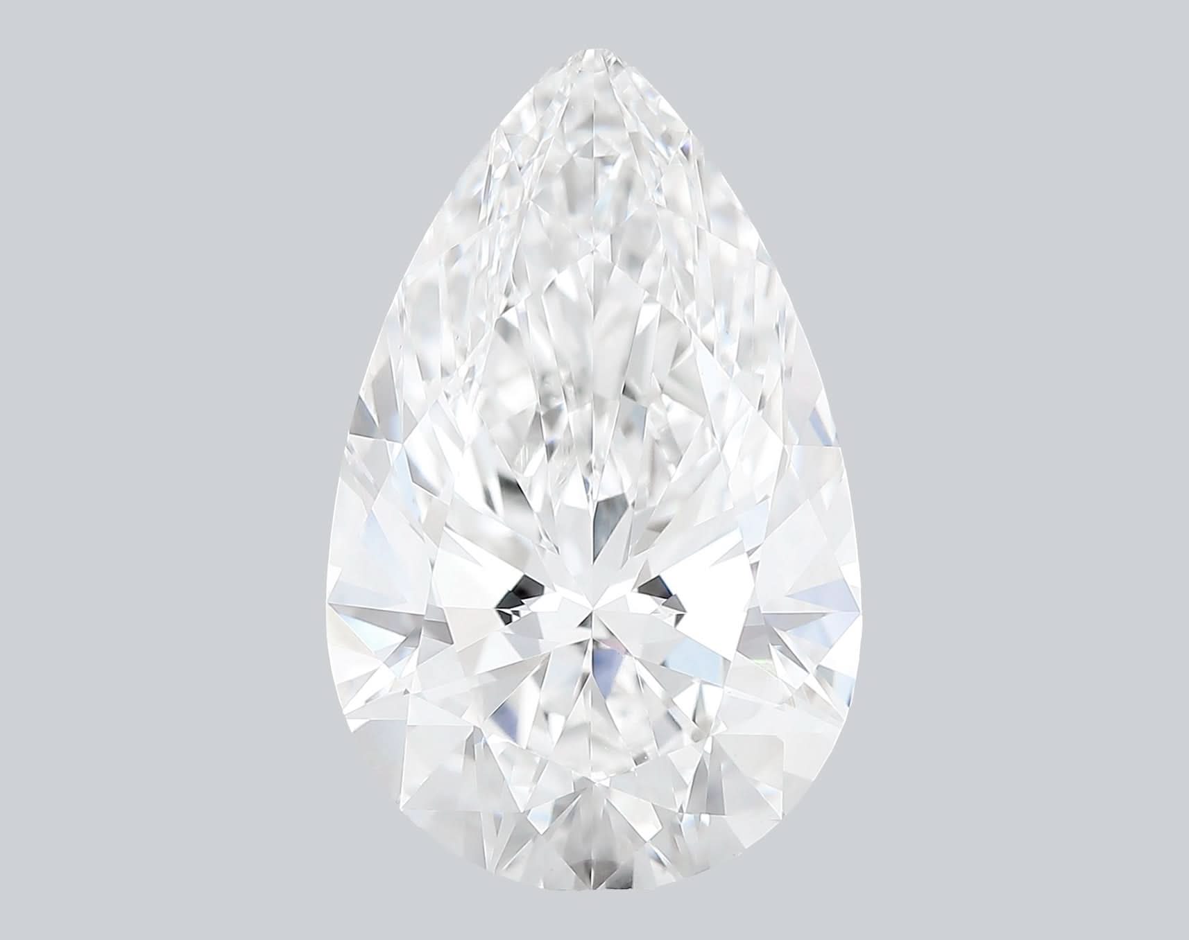5.03 Carat F - VS1 Pear Lab Grown Diamond - IGI (121908) - PBD Loose Diamond
