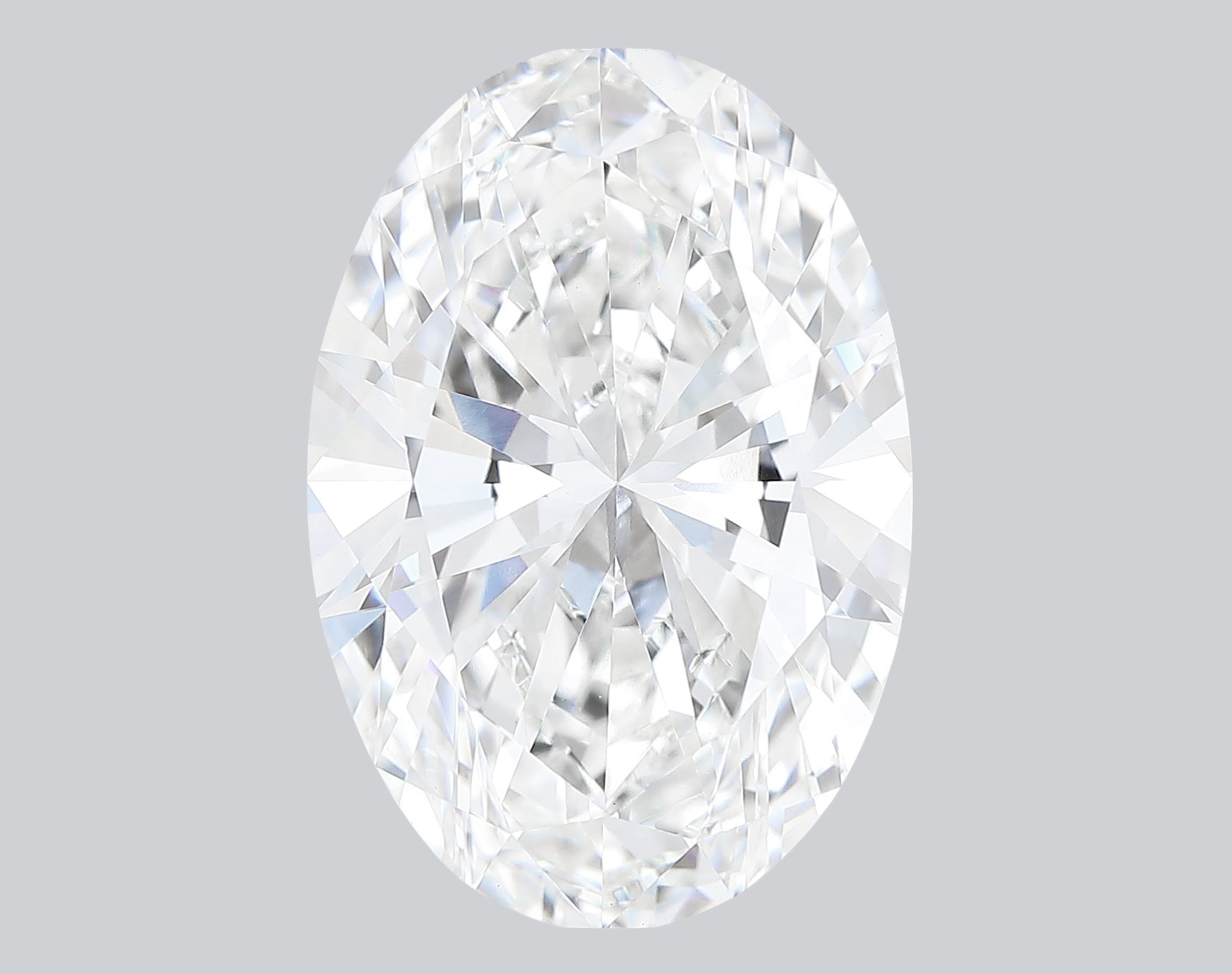 5.03 Carat F - VVS2 Oval Lab Grown Diamond - IGI (125291) - PBD Loose Diamond