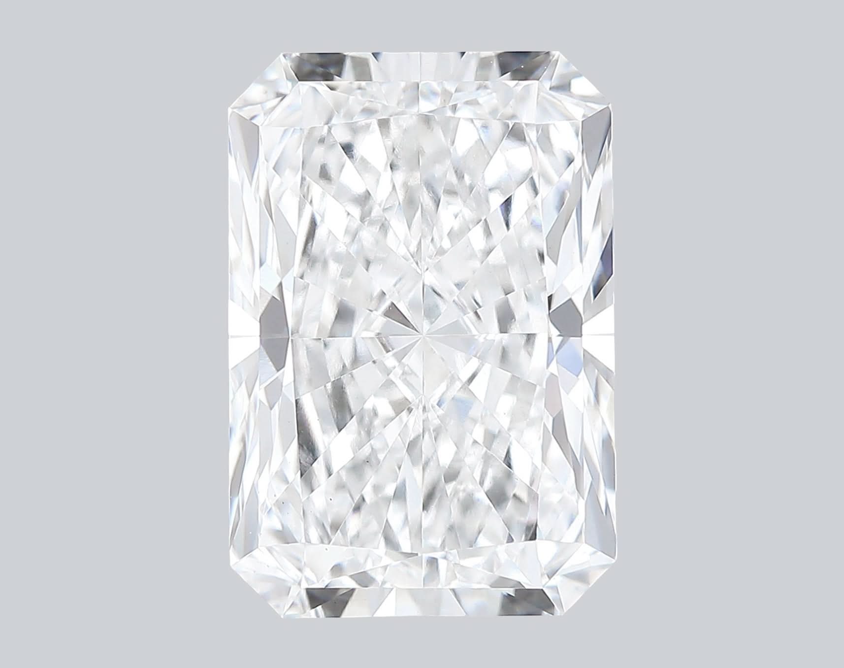 5.04 Carat E - VS1 Radiant Lab Grown Diamond - IGI (123800) - PBD Loose Diamond