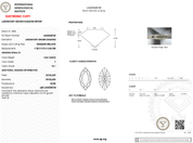 5.04 Carat F - VS1 Marquise Lab Grown Diamond - IGI (123015) - PBD Loose Diamond