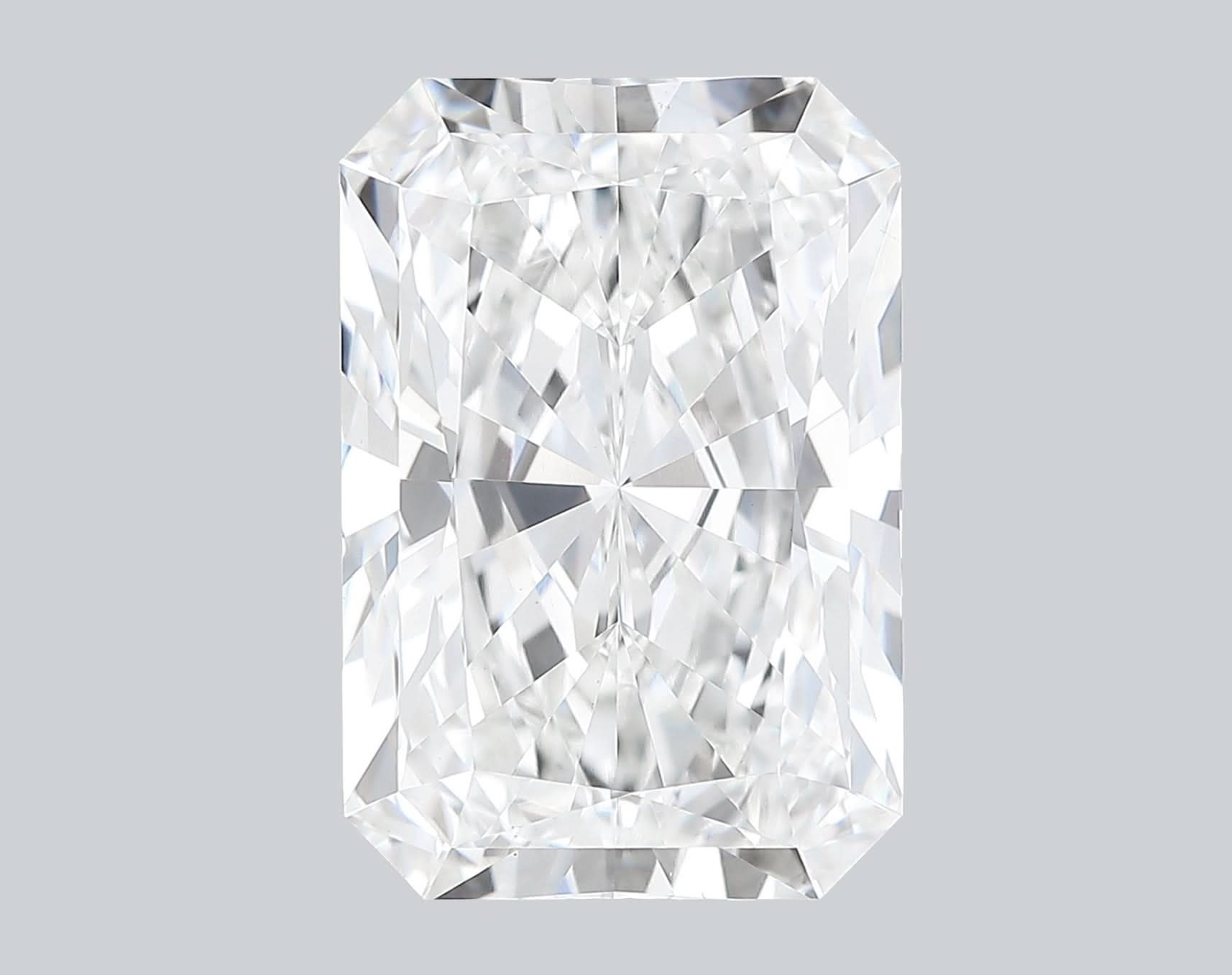 5.04 Carat F - VS1 Radiant Lab Grown Diamond - IGI (123796) - PBD Loose Diamond