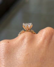 5.04ct F-VS1 Marquise Lab Diamond Supernova - PBD Engagement Rings