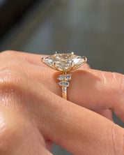 5.04ct F-VS1 Marquise Lab Diamond Supernova - PBD Engagement Rings