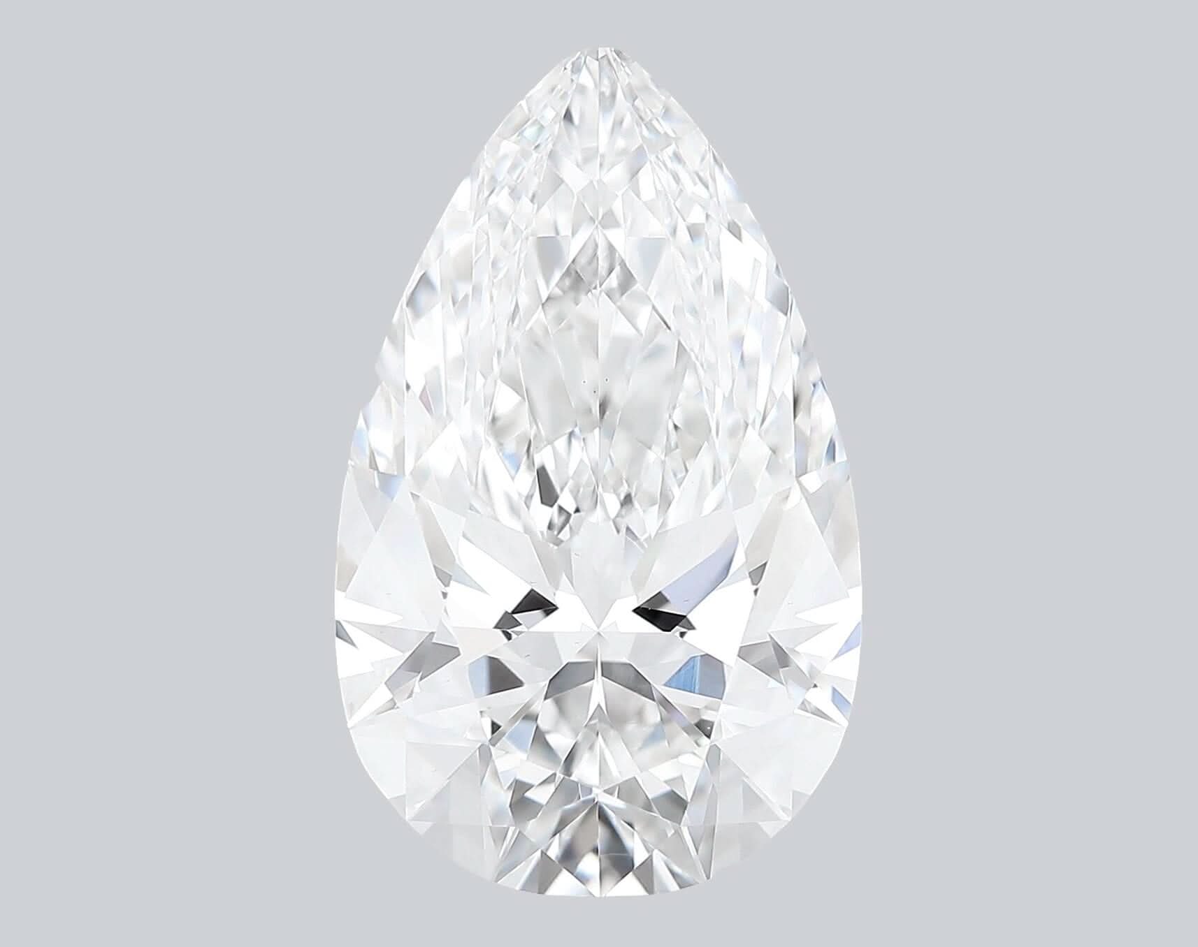 5.07 Carat E - VVS2 Pear Lab Grown Diamond - IGI (53429) - PBD Loose Diamond