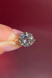 5.07ct E - VS1 Round Lab Diamond Leah - PBD Engagement Rings