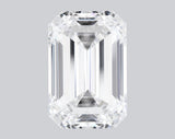 5.08 Carat E-VVS2 Emerald Lab Grown Diamond - IGI (#125766)
