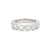 5.0mm Alexis 5-Stone Halo Diamond Ring Rings Princess Bride Diamonds 