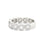 5.0mm Alexis 5-Stone Halo Diamond Ring Rings Princess Bride Diamonds 