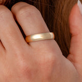 5.0mm Domed Lightweight Comfort Fit Band Rings Princess Bride Diamonds 