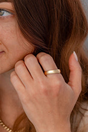 5.0mm Domed Lightweight Comfort Fit Band - PBD Rings