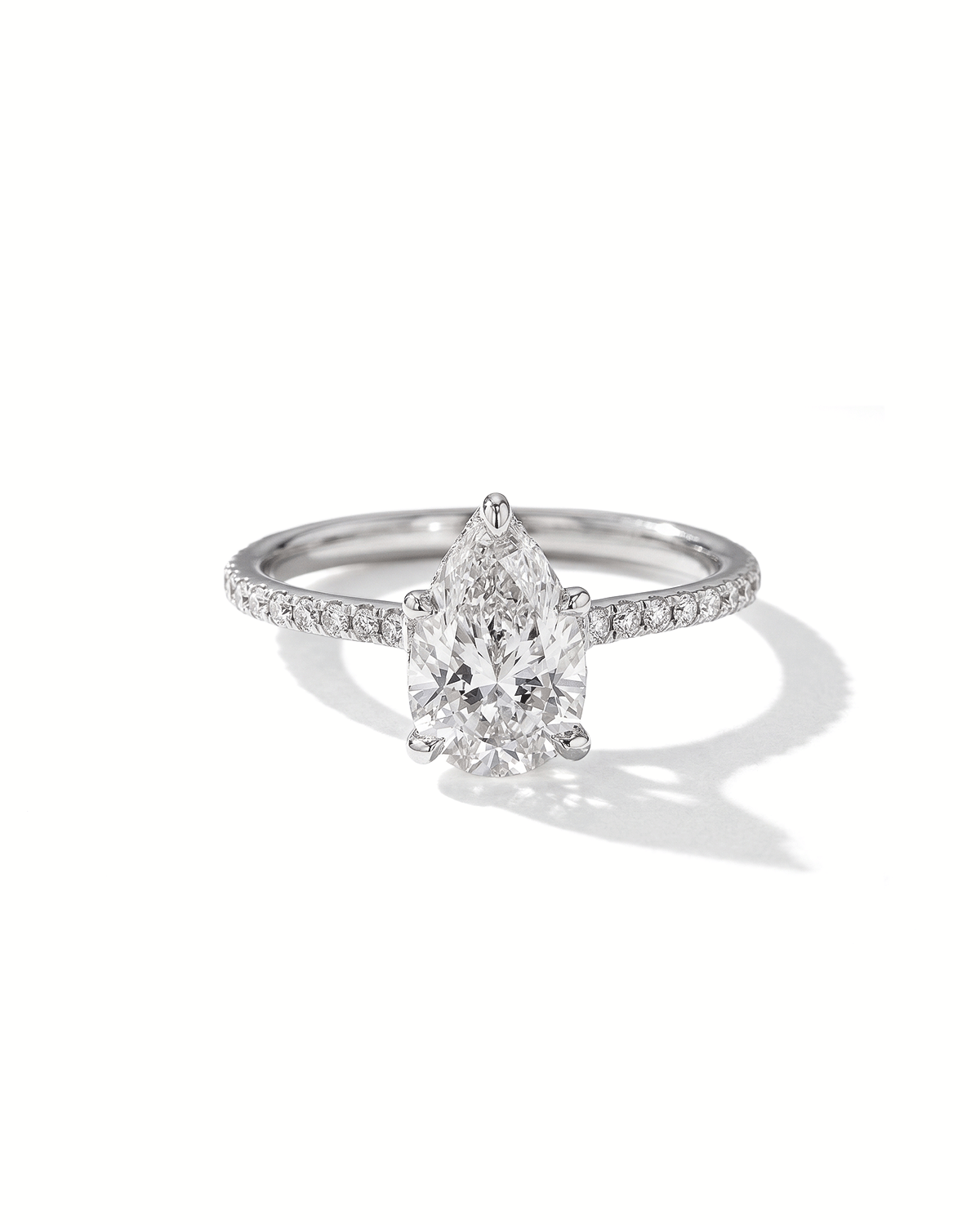 2.01ct F-VS1 Pear Lab Diamond Nicole