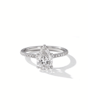 2.01ct F-VS1 Pear Lab Diamond Nicole