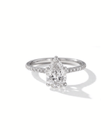 2.01ct F-VS1 Pear Lab Diamond Nicole
