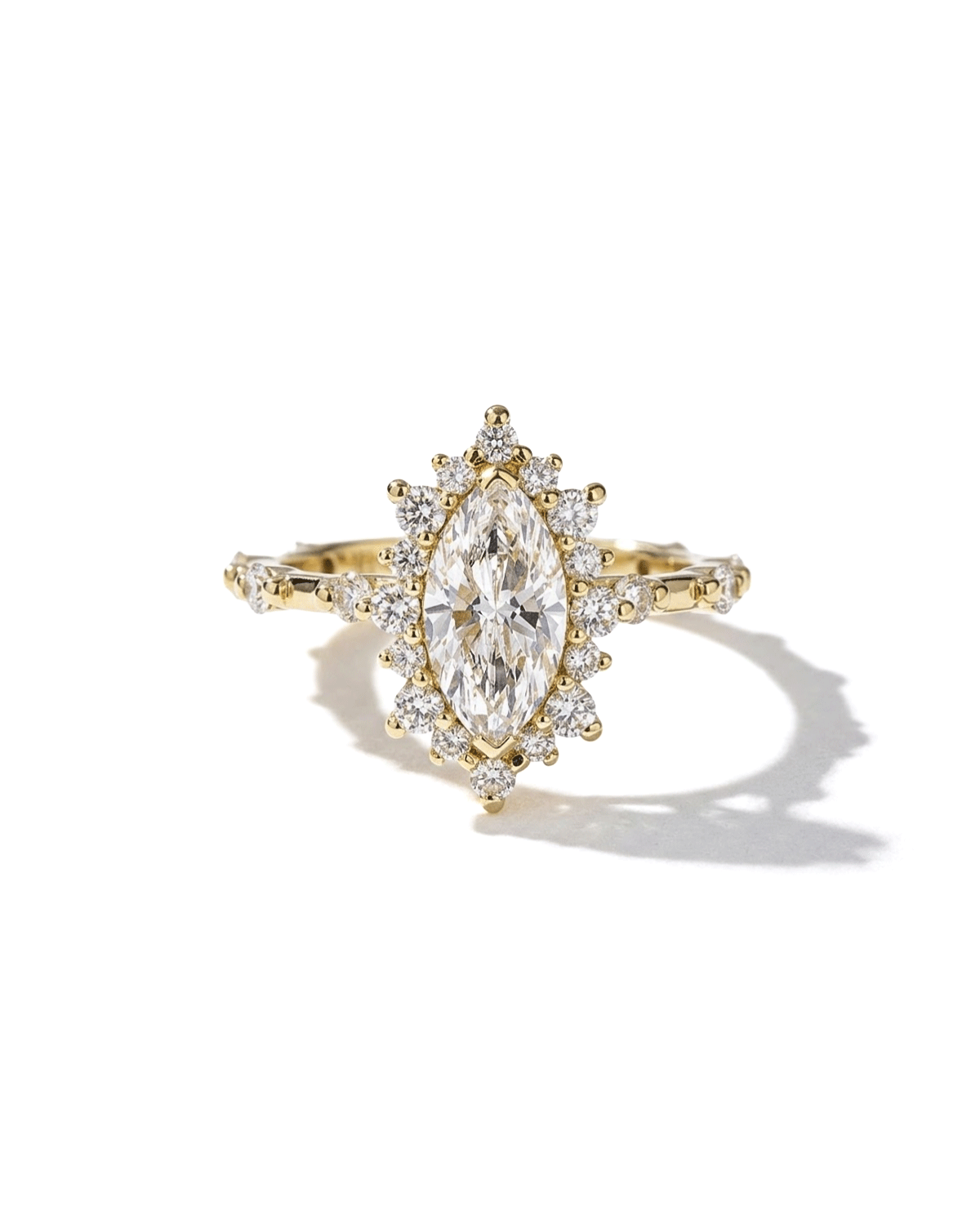 1.01ct D-VS1 Marquise Lab Diamond Kaia