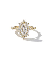 1.22ct E-VVS2 Marquise Lab Diamond Kaia