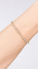 5.17ct F+ VS+ Lab Diamond Tennis Bracelet 14k Yellow Gold Bracelets Princess Bride Diamonds 