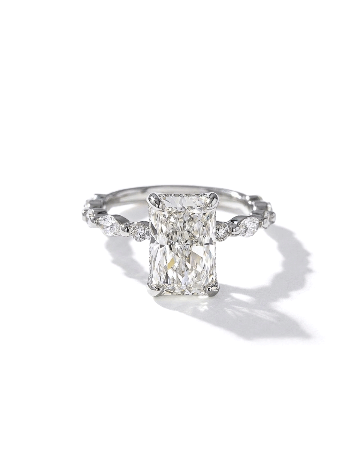 3.00ct F-VS1 Radiant Lab Diamond Rei