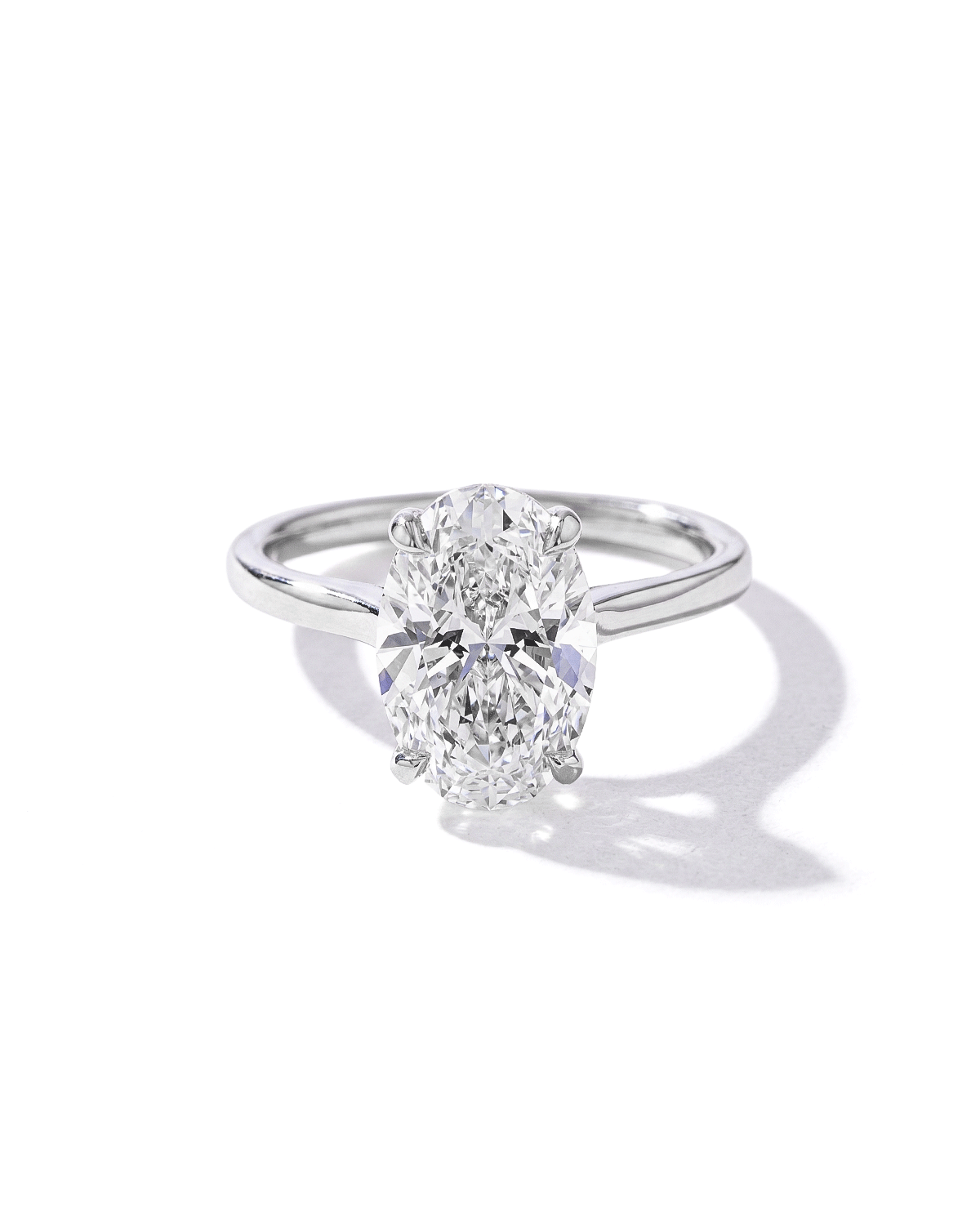 3.01ct D-VS1 Oval Lab Diamond Alice