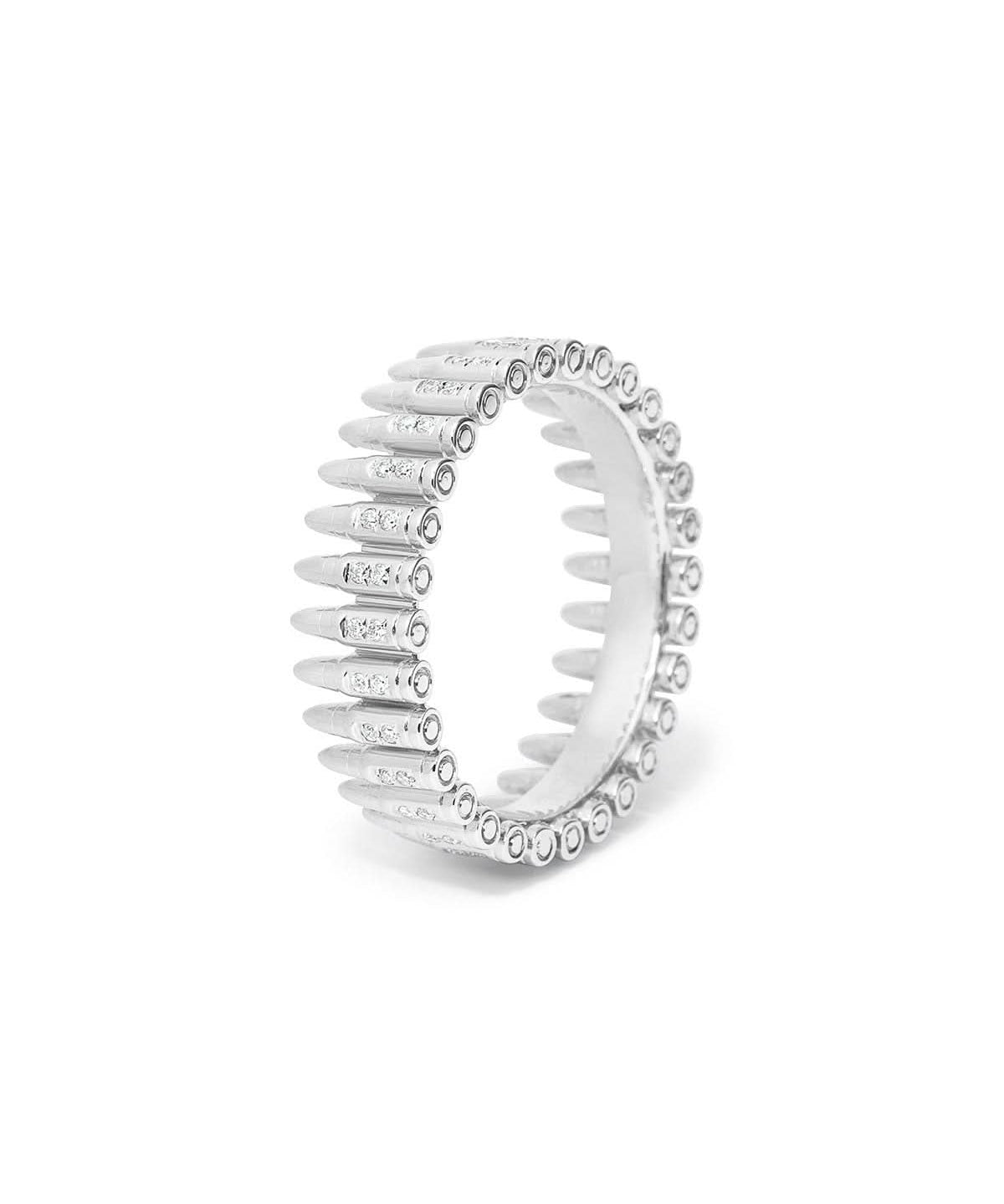 5.56 NATO Diamond Bullet Ring - PBD Rings