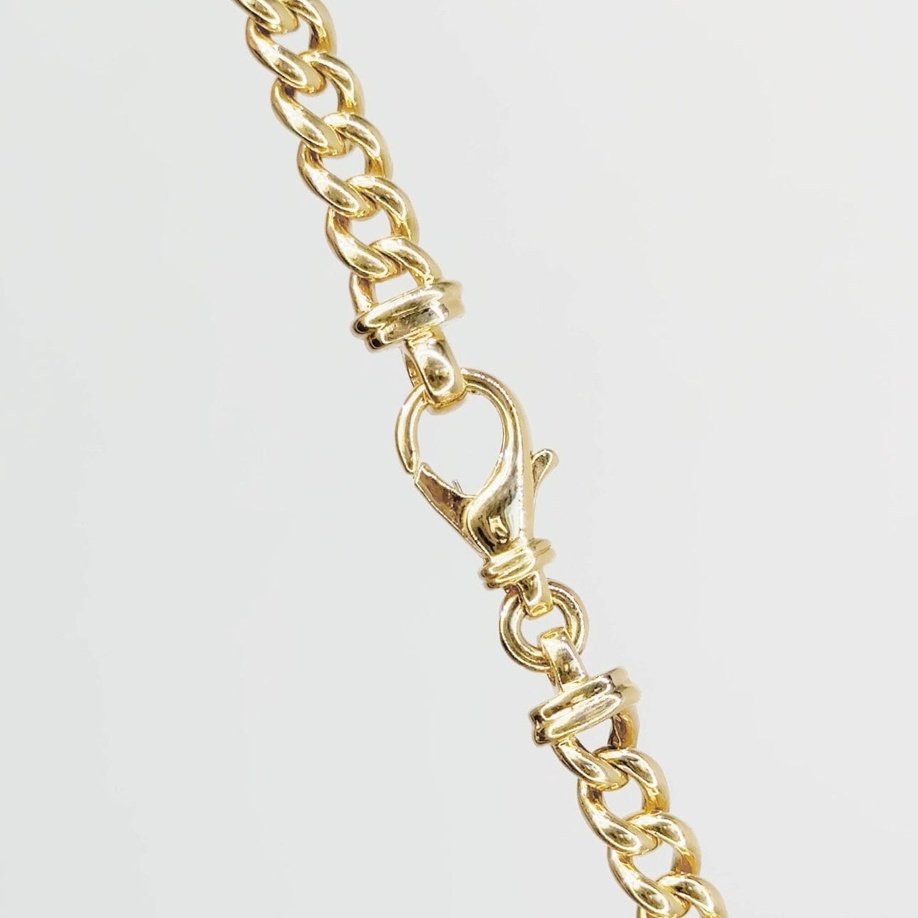 5.5mm 16" Bubble Cuban Link Chain Necklaces Princess Bride Diamonds 