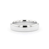 5.5mm Euro Comfort Fit High Polish Band Rings Princess Bride Diamonds 