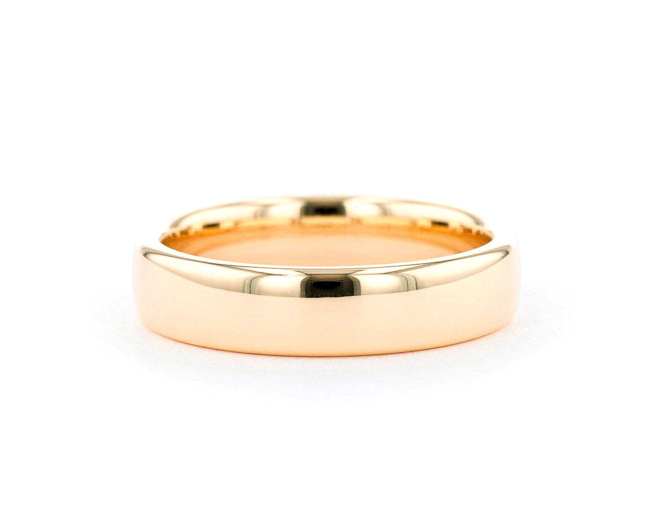 5.5mm Euro Comfort Fit High Polish Band Rings Princess Bride Diamonds 