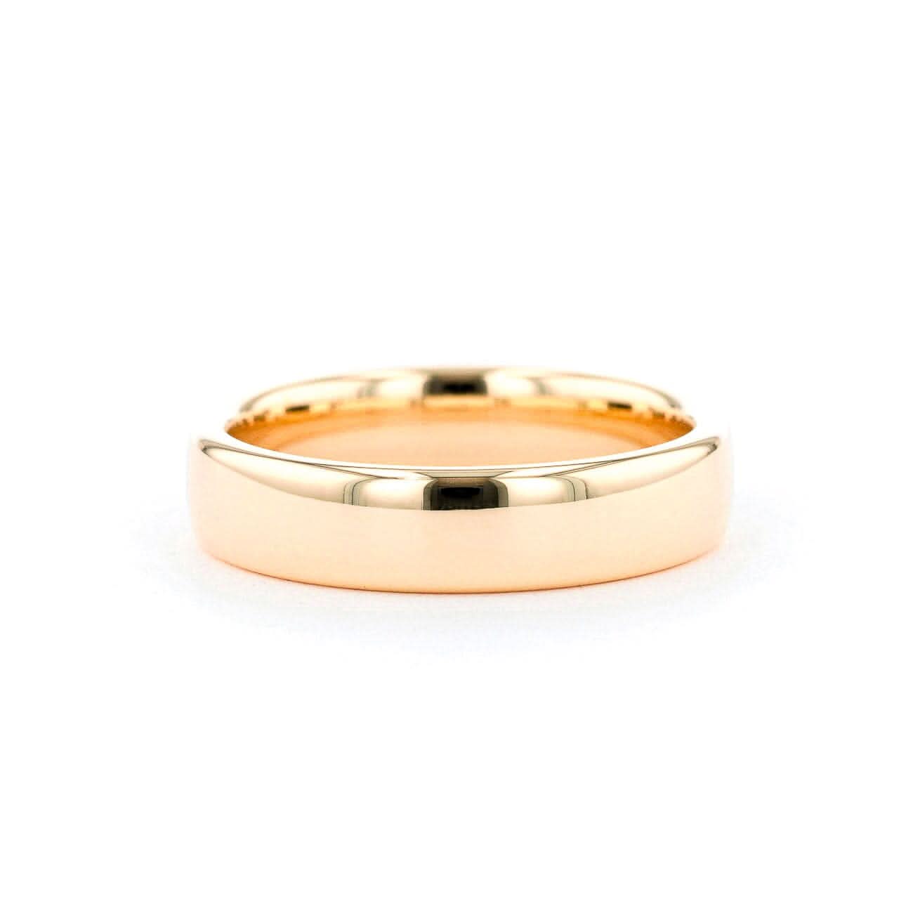 5.5mm Euro Comfort Fit High Polish Band - PBD Rings