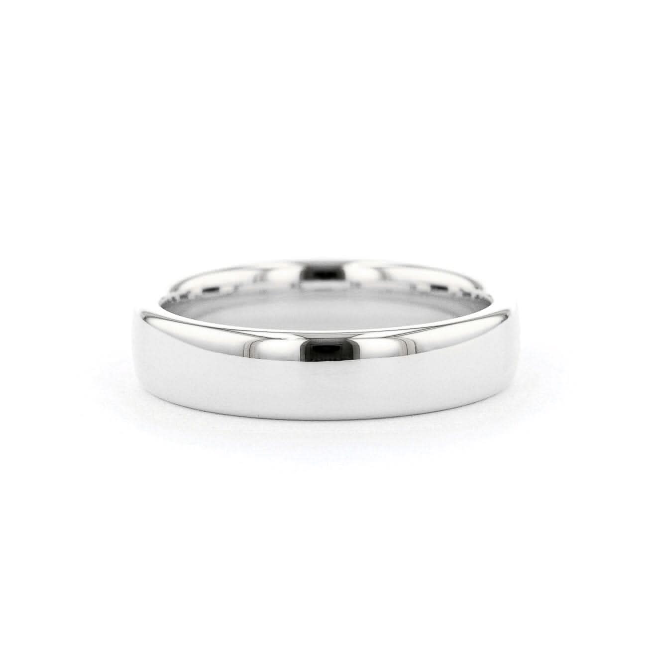 5.5mm Euro Comfort Fit High Polish Band - PBD Rings