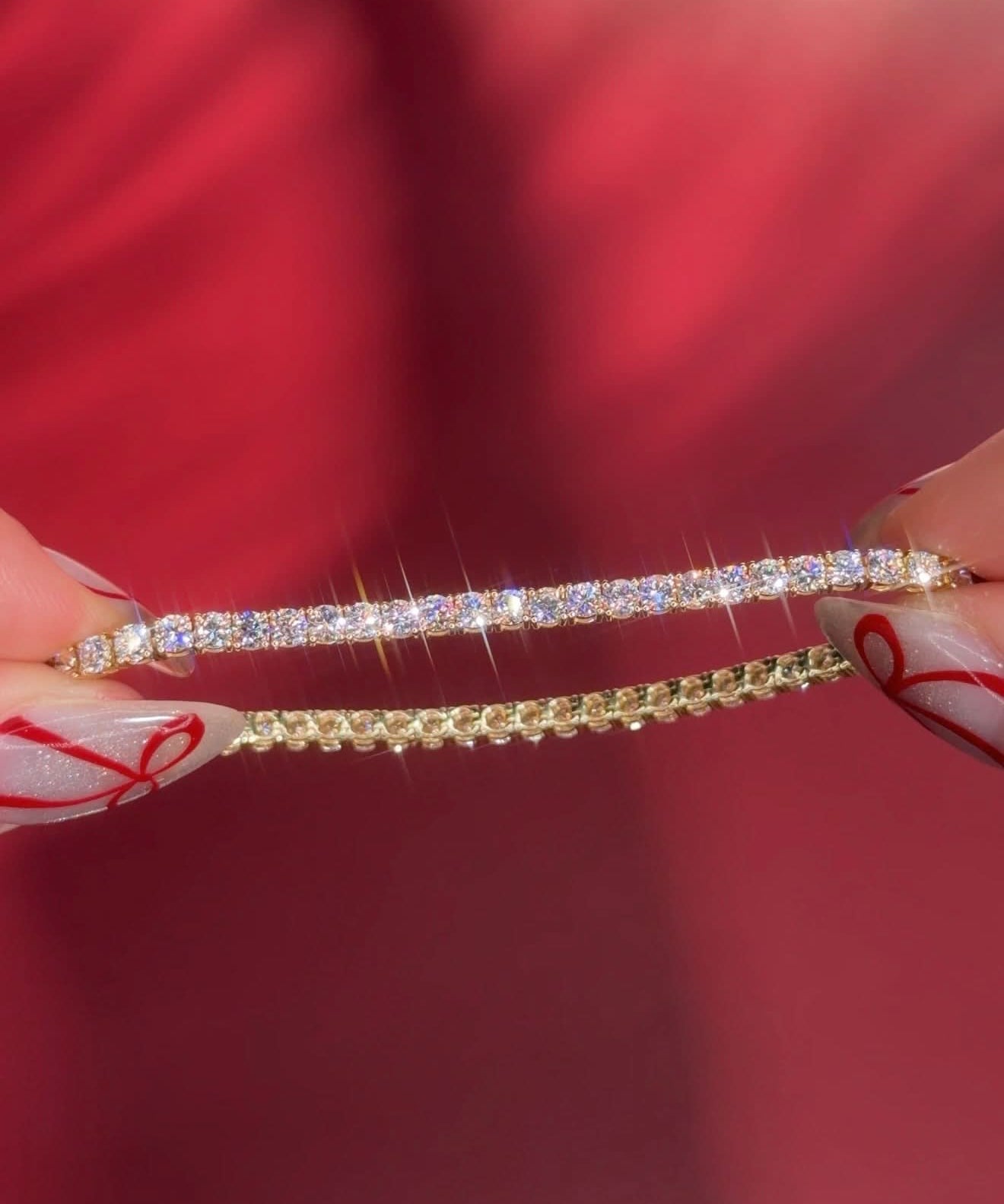 5.60ct Tennis Bracelet Yellow Gold - PBD Bracelets