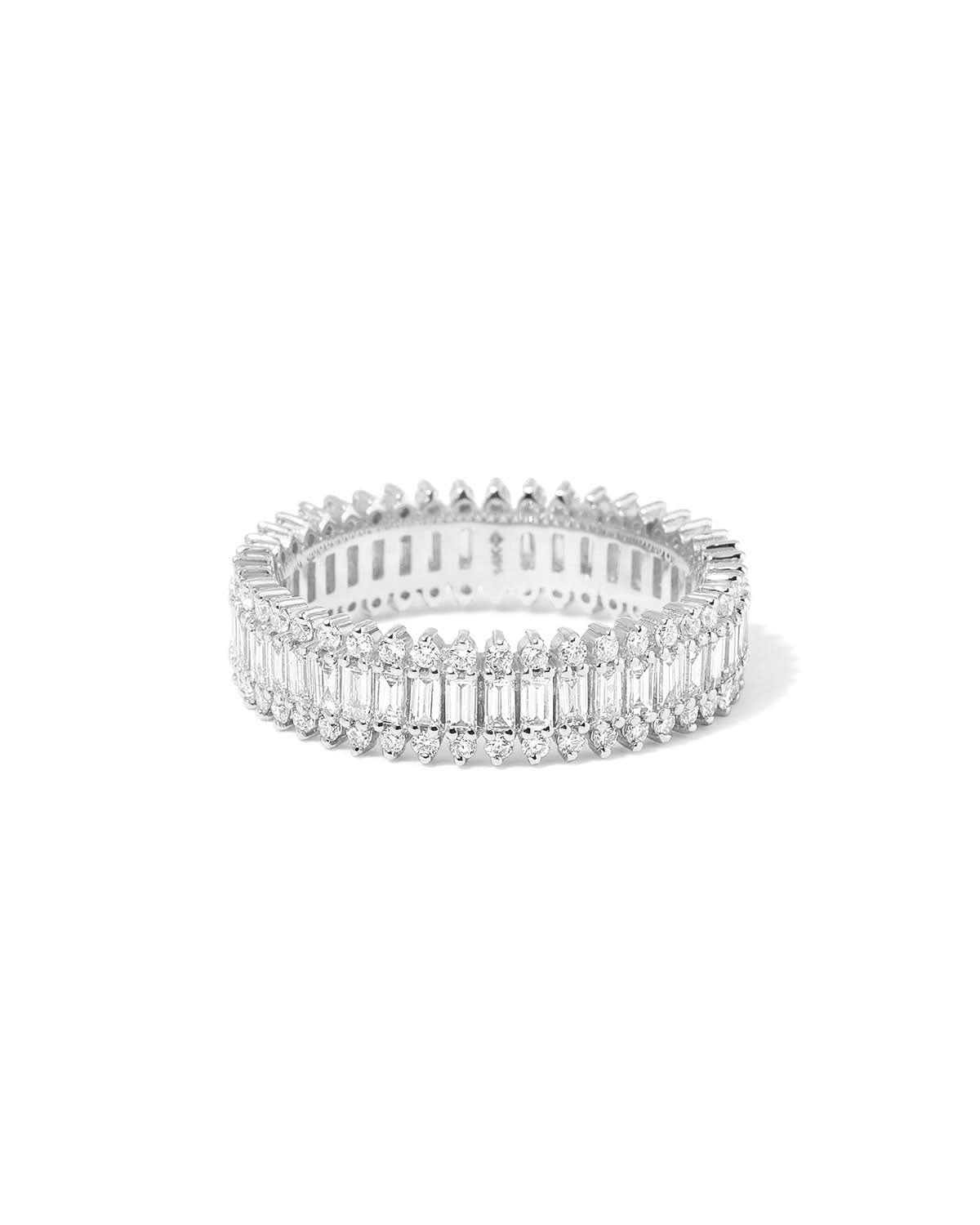 5.6mm Diamond Bandolier Ring - PBD Rings