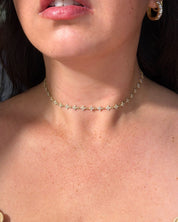 5.8mm Diamond Clover Necklace - PBD Necklaces