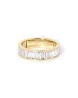 5mm Baguette Lab Diamond Channel Band