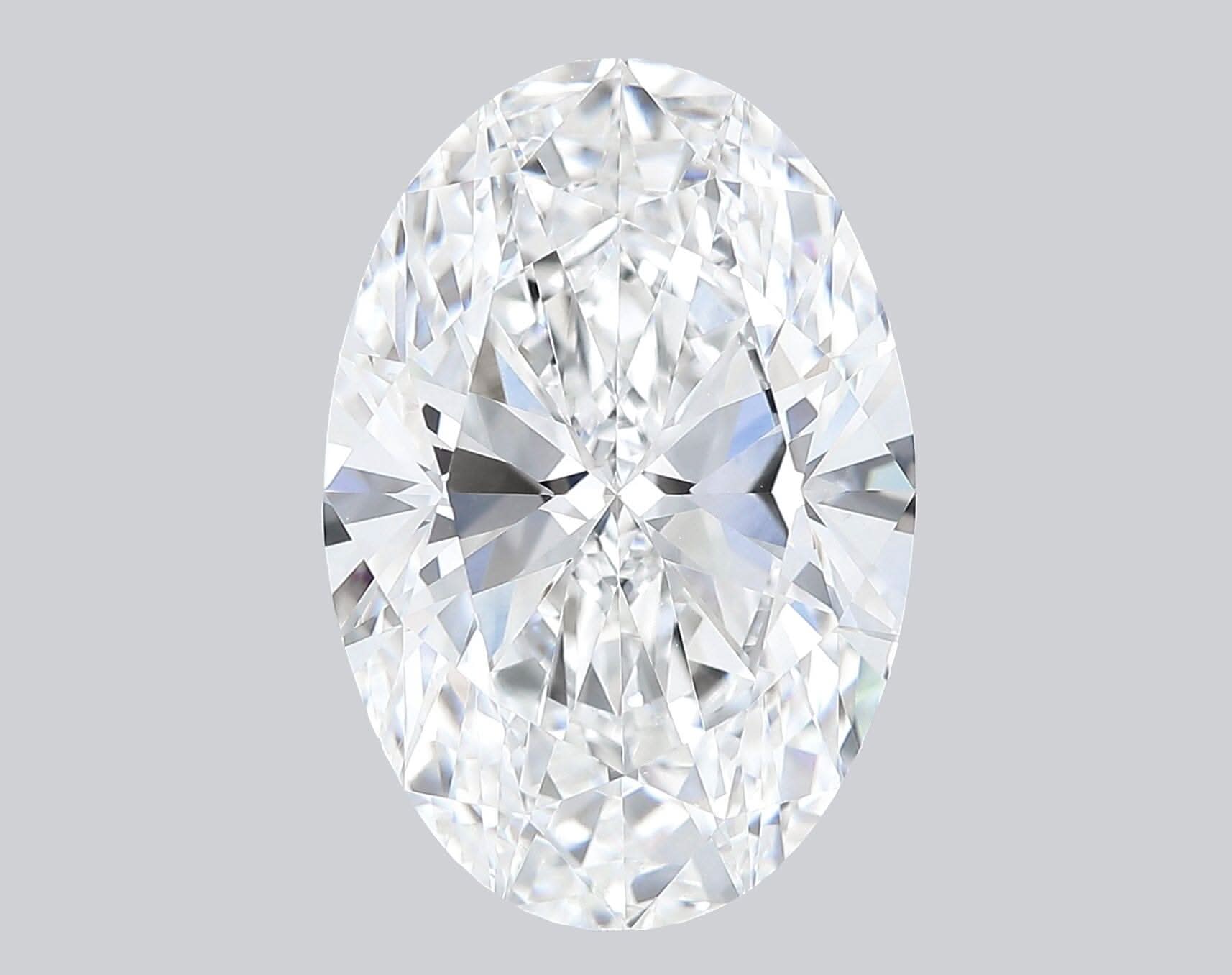 6.01 Carat E - VVS2 Oval Lab Grown Diamond - IGI (54314) - PBD Loose Diamond