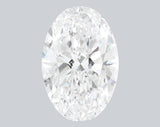 6.01 Carat F-VVS2 Oval Lab Grown Diamond - IGI (#121642)