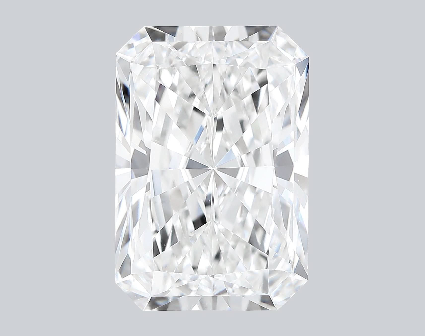 6.01 Carat F - VVS2 Radiant Lab Grown Diamond - IGI (123799) - PBD Loose Diamond