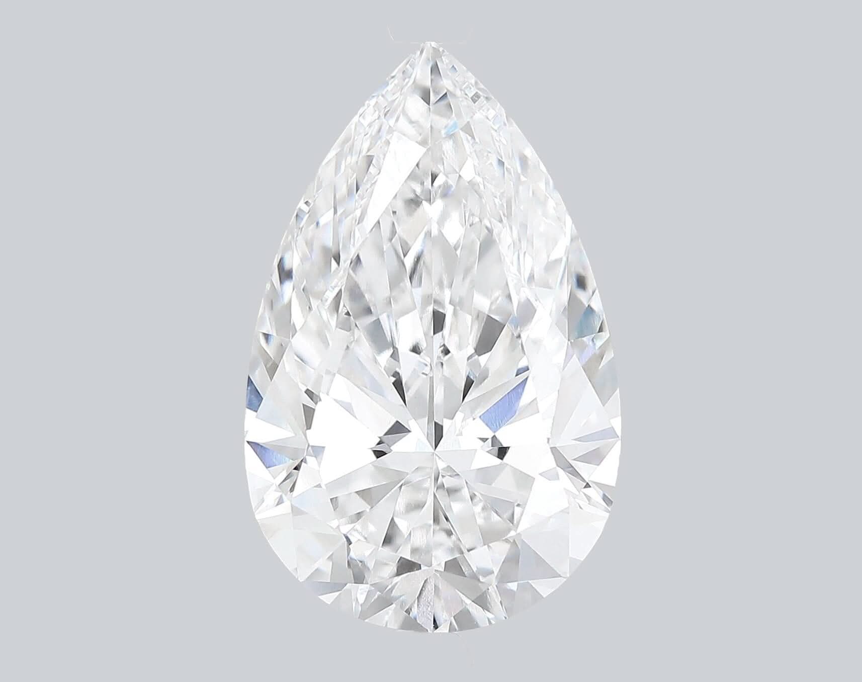 6.04 Carat E - VVS2 Pear Lab Grown Diamond - IGI (54010) - PBD Loose Diamond