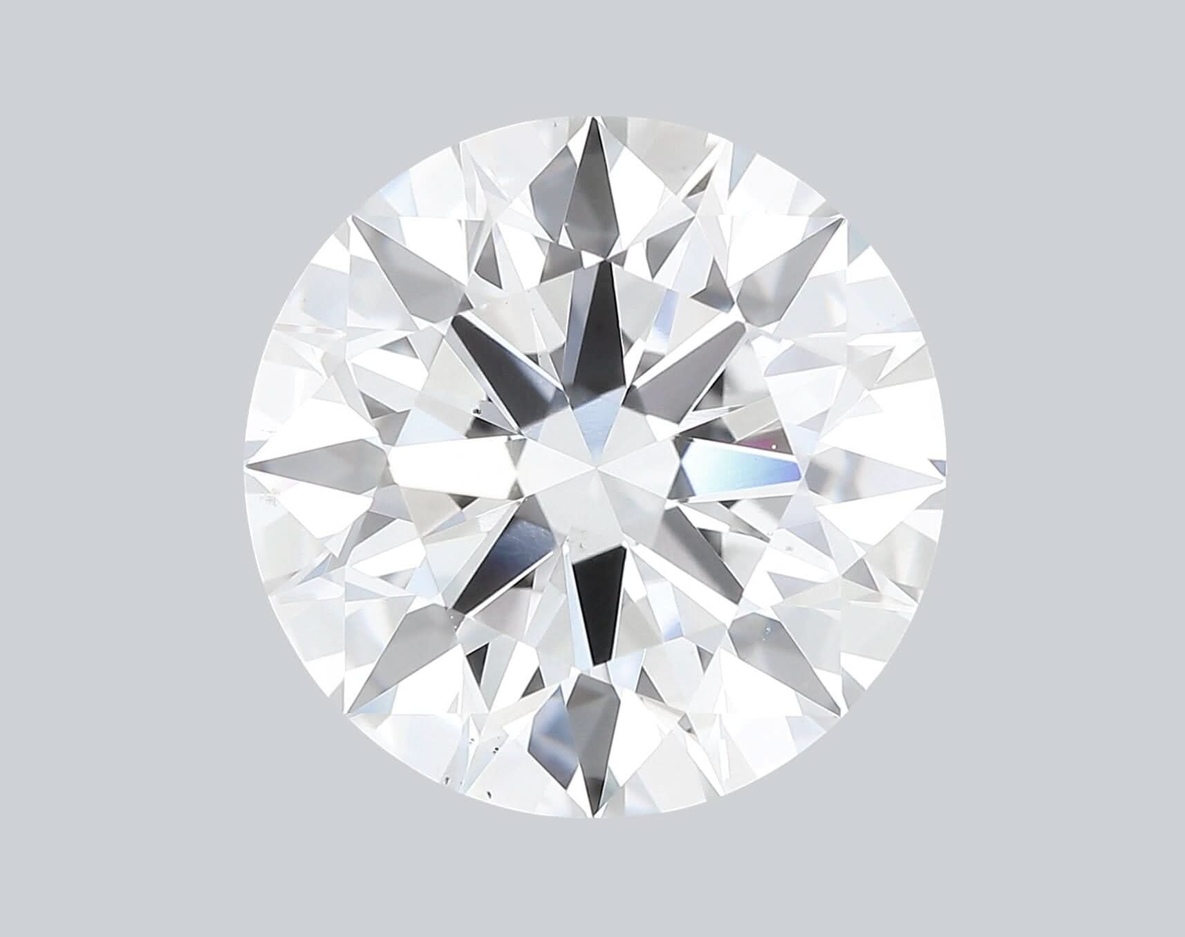6.05 Carat F - VS1 Round Lab Grown Diamond - IGI (52600) - PBD Loose Diamond